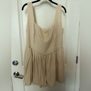 Princess Polly Cream Colored Corset Romper